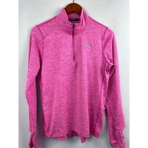 Women’s Nike Dry fit Long Sleeve pink Activewear Top Size Small